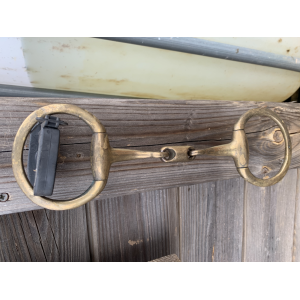 Mors à olive double brisure cuivre