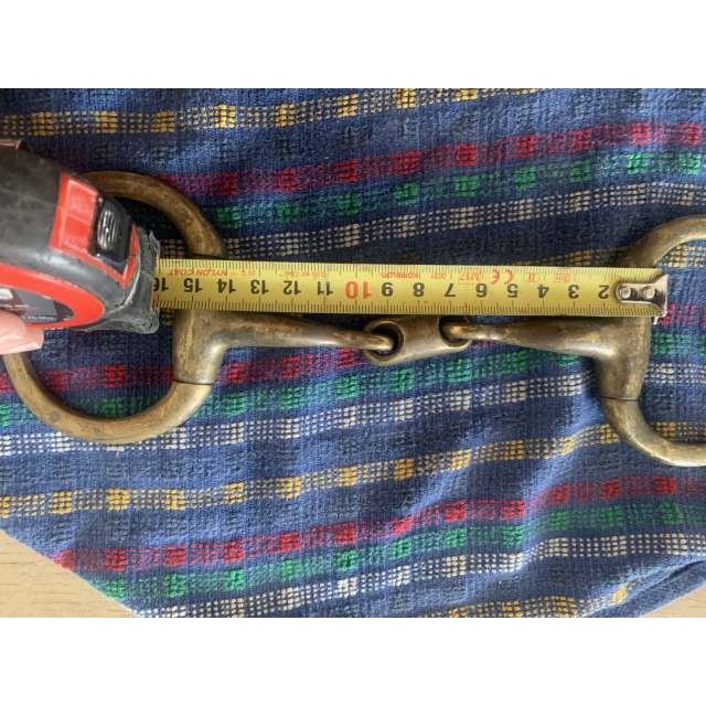 Mors à olive double brisure cuivre