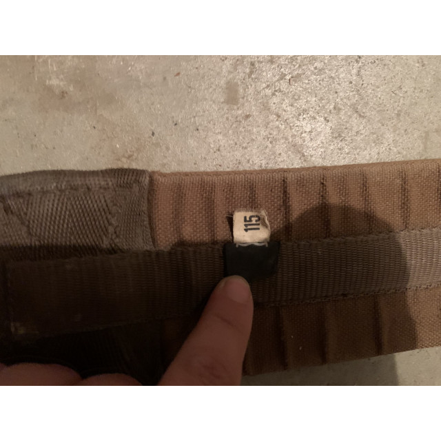 Sangle synthétique marron