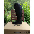 BOTTES CUIR HKM NEUVES MOLLET EXTRA LARGE