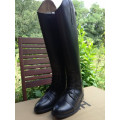BOTTES CUIR HKM NEUVES MOLLET EXTRA LARGE