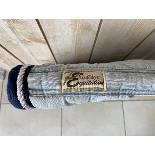 Tapis Privilège Equitation bleu jean
