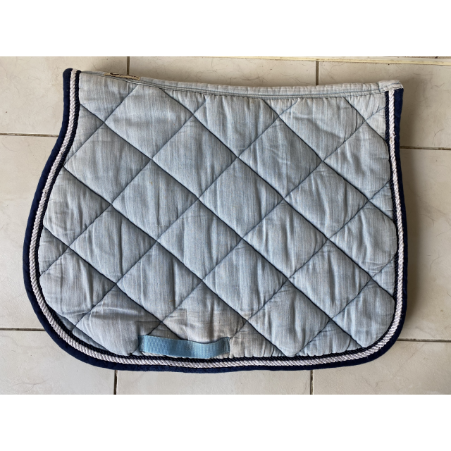 Tapis Privilège Equitation bleu jean