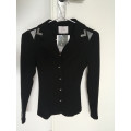 Veste noire Cavalliera