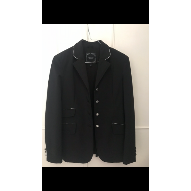 Veste de concour noir à strass lamicell