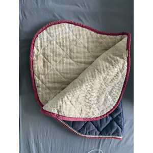 Tapis Ju&pa bleu marine