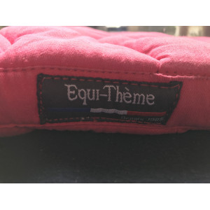Tapis Equithème rose coupé sport
