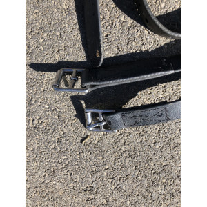 Étrivières 130cm noir