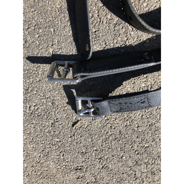 Étrivières 130cm noir