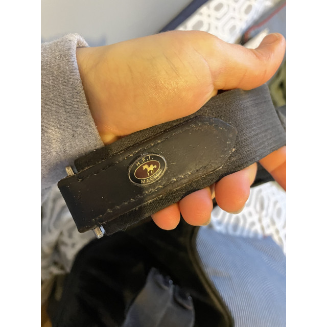 Sangle bavette noire HFI 125cm