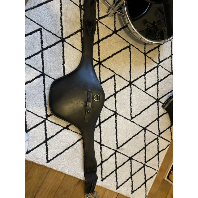 Sangle bavette noire HFI 125cm