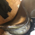 Selle mixtes havane 17" cuir