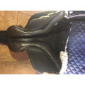 Selle mixtes havane 17" cuir