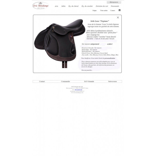 Selle Éric mondange luxe