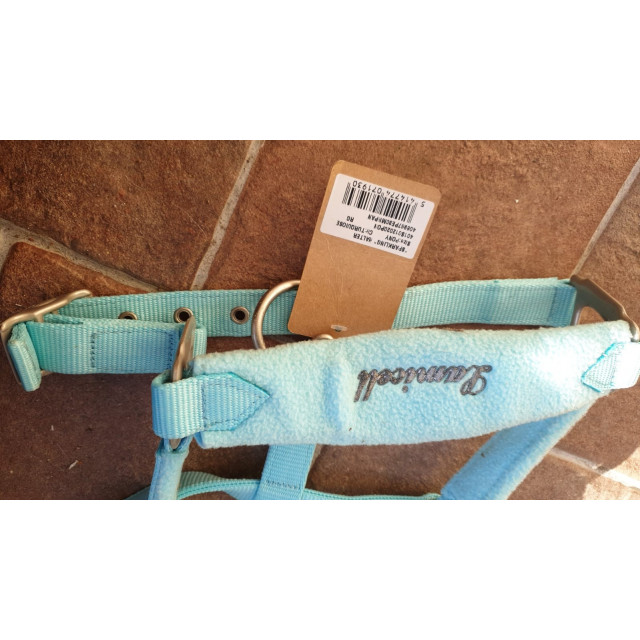 Licol lamicelle neuf turquoise