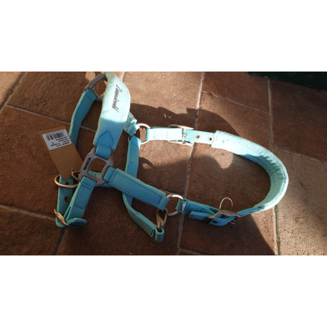 Licol lamicelle neuf turquoise