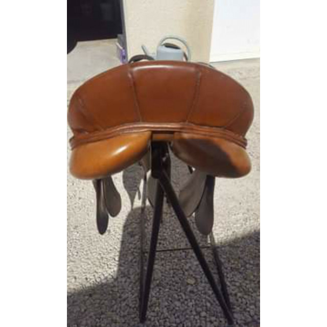 Selle cuir trainer's