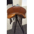 Selle cuir trainer's