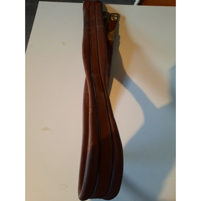 Sangle élastique cheval cuir