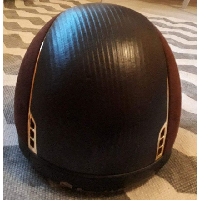 Bombe samshield coque S marron/or