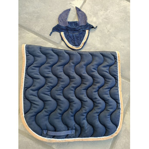 Ensemble Bonnet et Tapis Paddock Sport Dressage Cheval