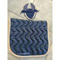 Ensemble Bonnet et Tapis Paddock Sport Dressage Cheval