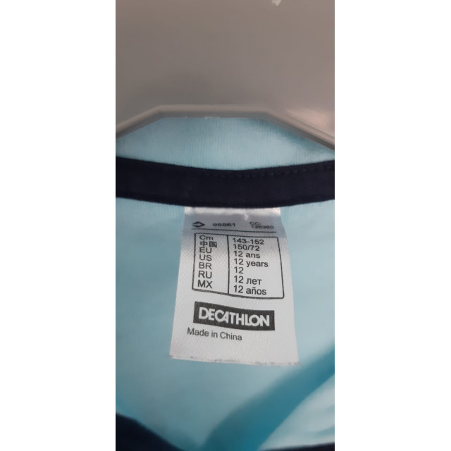 Teeshirt manche courte bleu