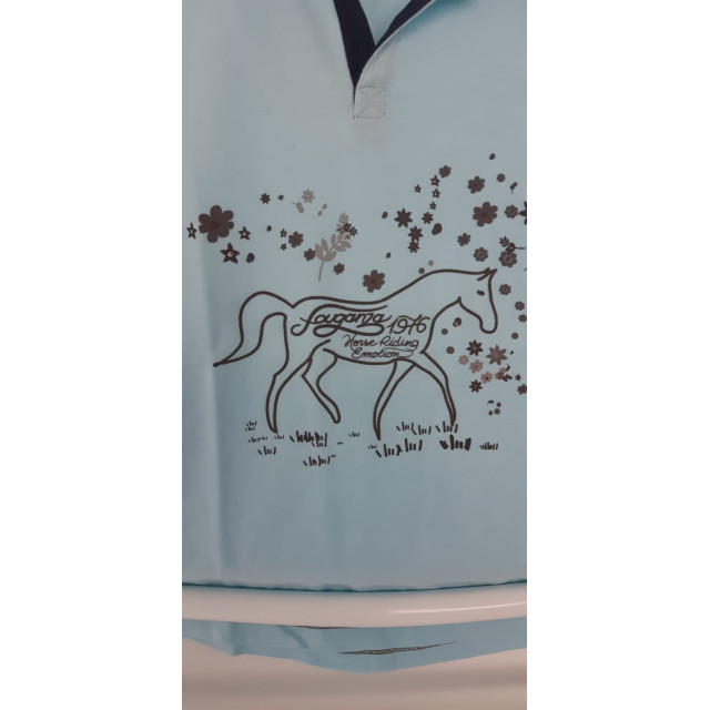 Teeshirt manche courte bleu