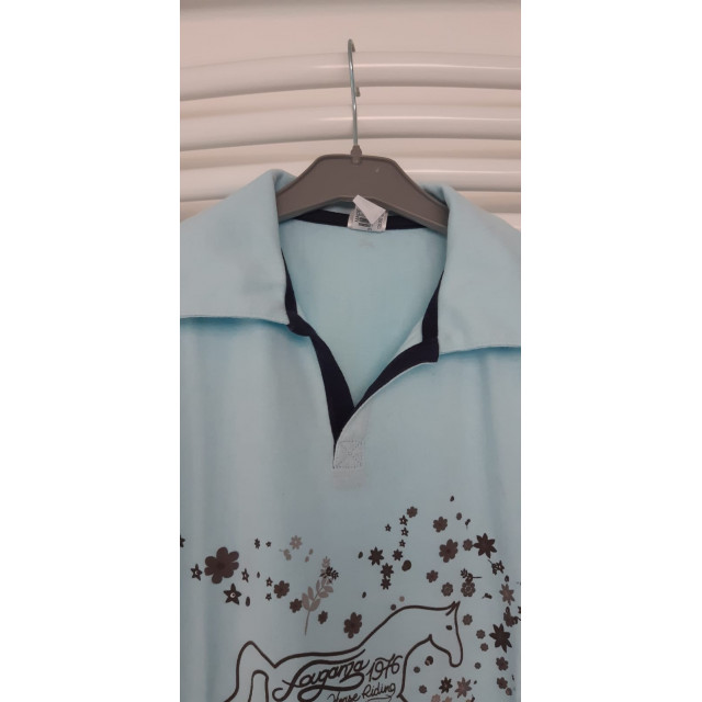 Teeshirt manche courte bleu