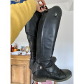 Bottes noires en cuir San Cierro