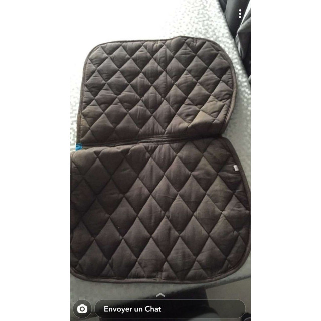 Tapis de selle bleu