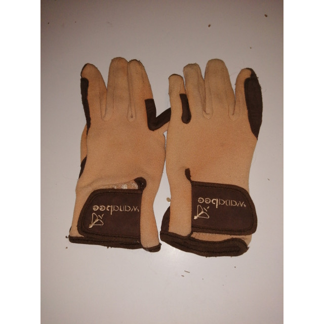 Paire de gants de chez go-sport.