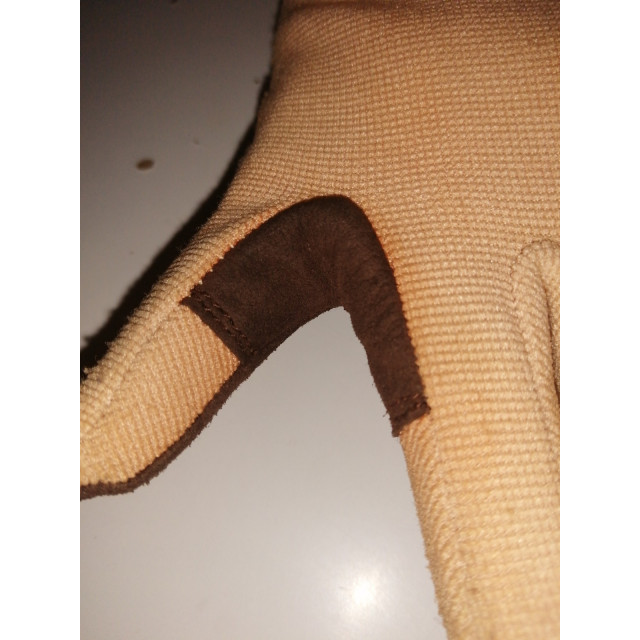 Paire de gants de chez go-sport.