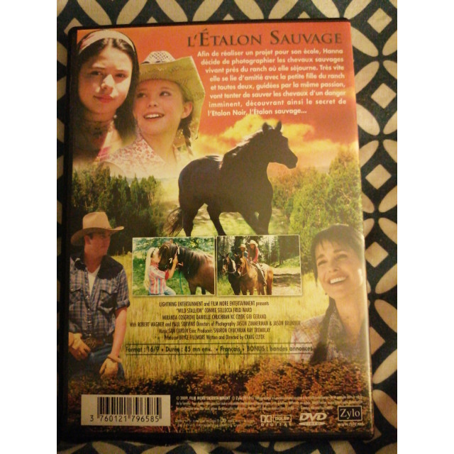 DVD film cheval ~ L'étalon sauvage.