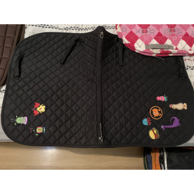 Tapis avec patch thermocollant