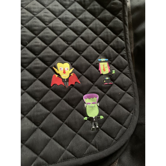 Tapis avec patch thermocollant