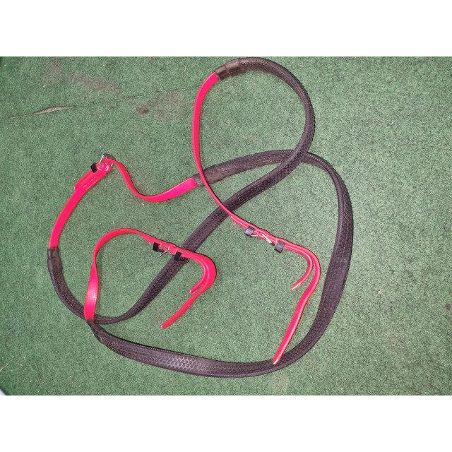 Filet rose fluo poney