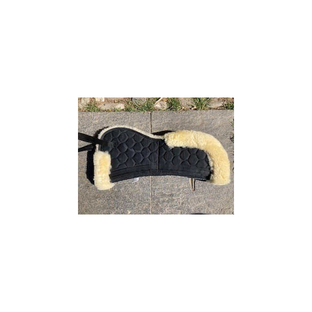 Amortisseur de dos en mouton véritable HKM
