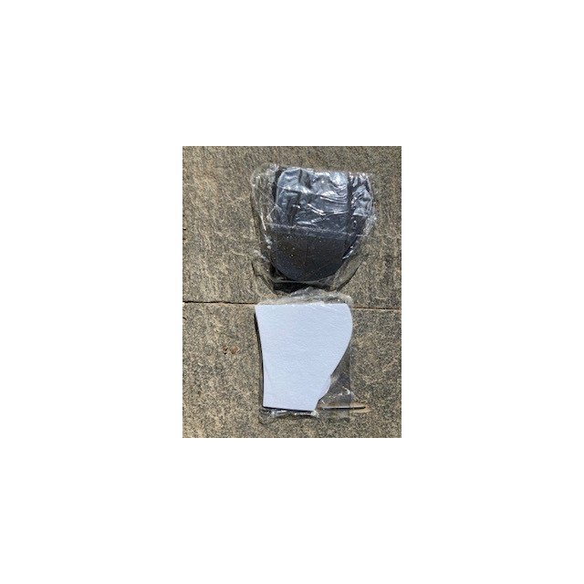 Amortisseur de dos en mouton véritable HKM