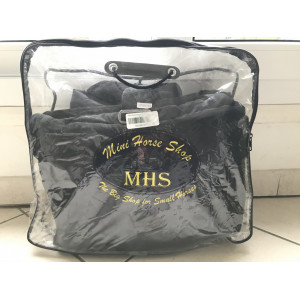 couverture d’écurie noire MHS