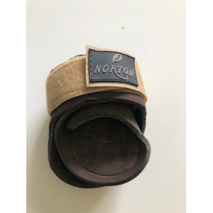 Protège boulets  beige & chocolat Norton