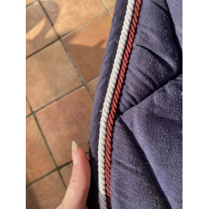 Tapis Privilège Équitation bleu marine