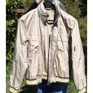 Blouson PIKEUR coupe vent déperlant beige