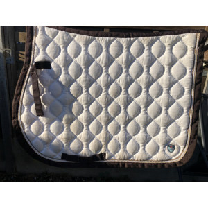 Tapis Horze blanc et marron