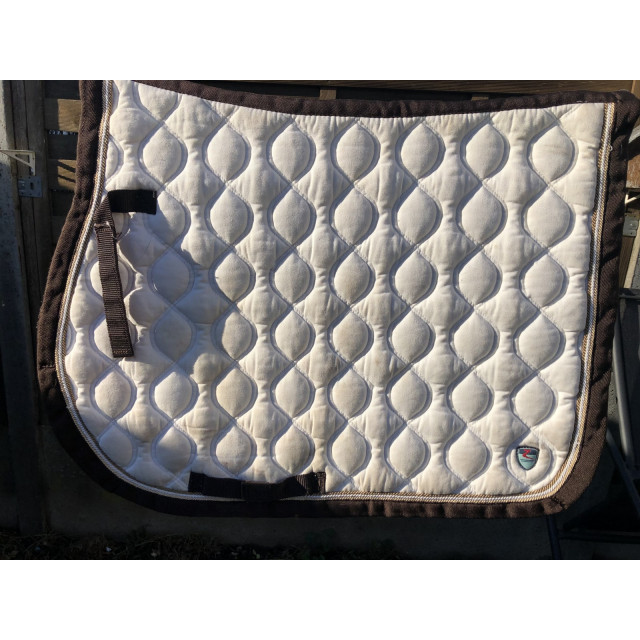 Tapis Horze blanc et marron