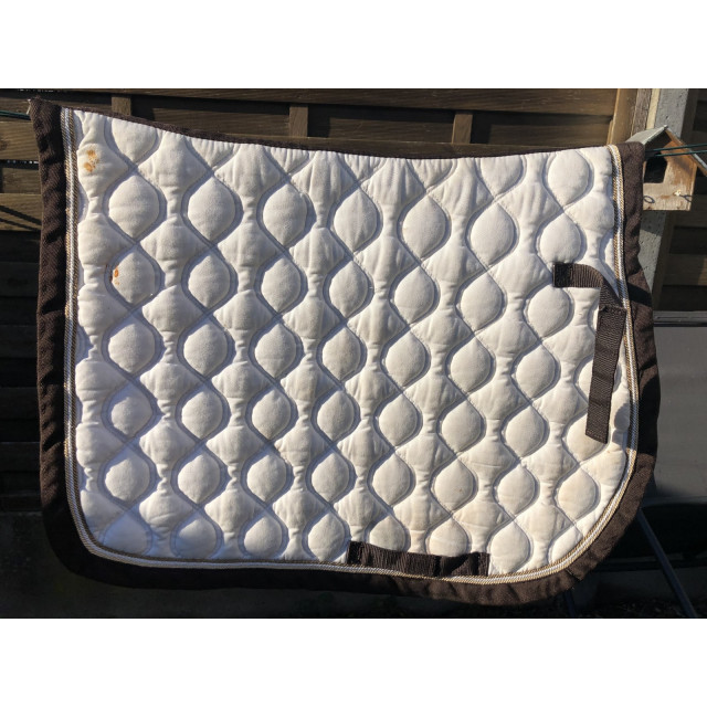 Tapis Horze blanc et marron