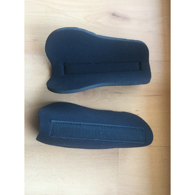 Guêtre cuir/mouton poney