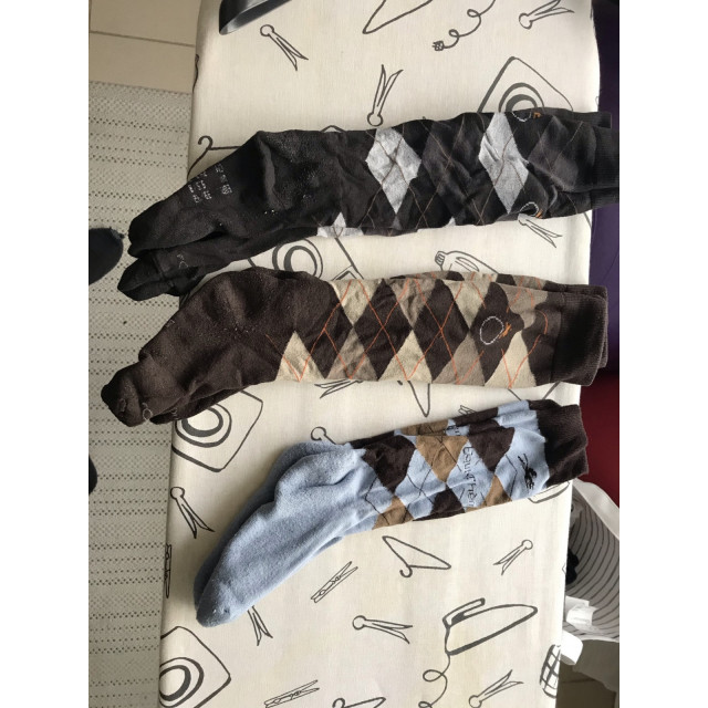 Pantalons, veste, polos, chaussettes