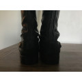 Bottes cuir pointure 37-38