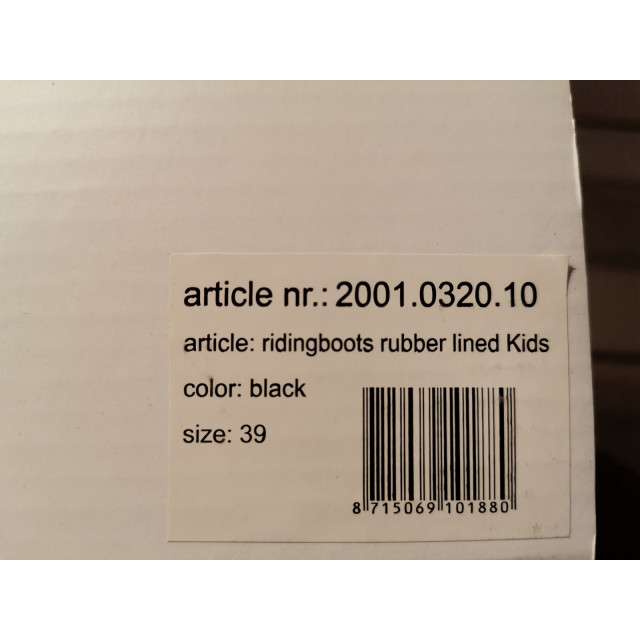 BOTTES ENFANT IMPERIAL RIDING TAILLE 39